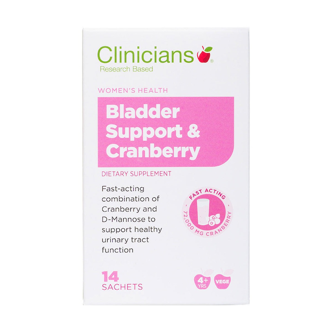 Clinicians Bladder Support with Cranberry 2g Sachet 14 image 0